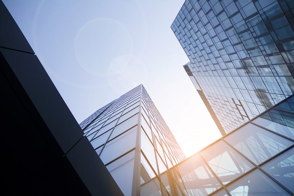 Architectural photography buildings
