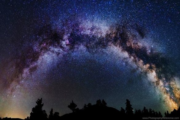 Astrophotography milky way