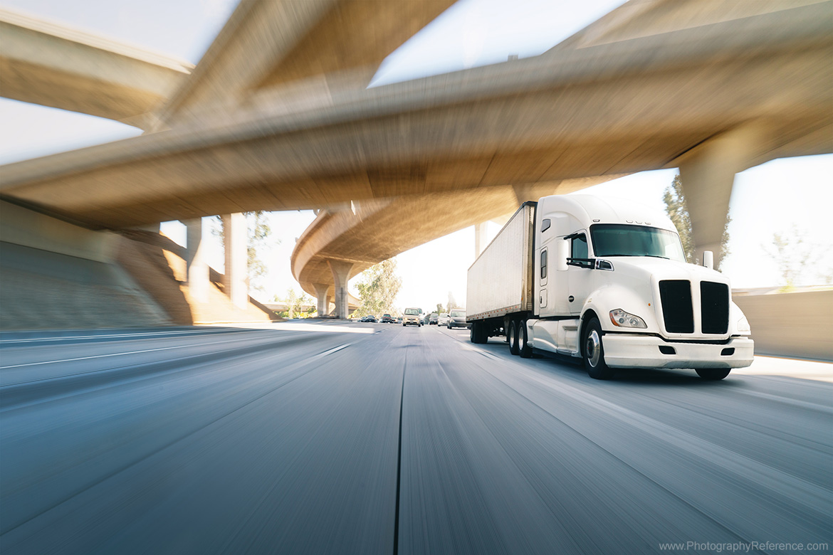 Automotive photography truck