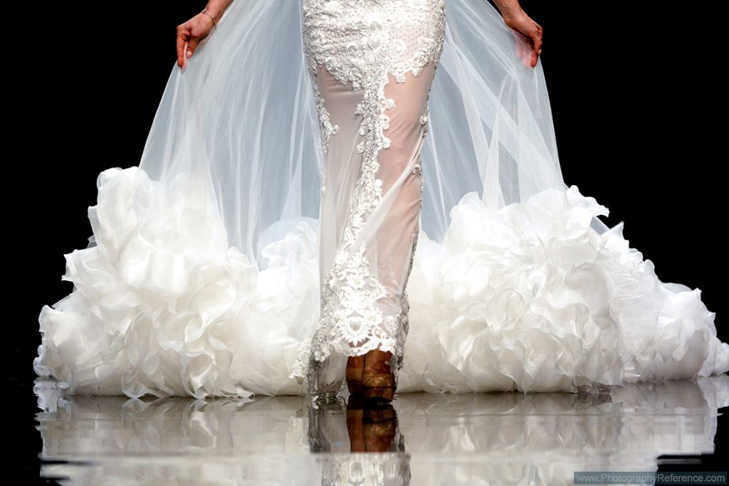 Catwalk photography wedding