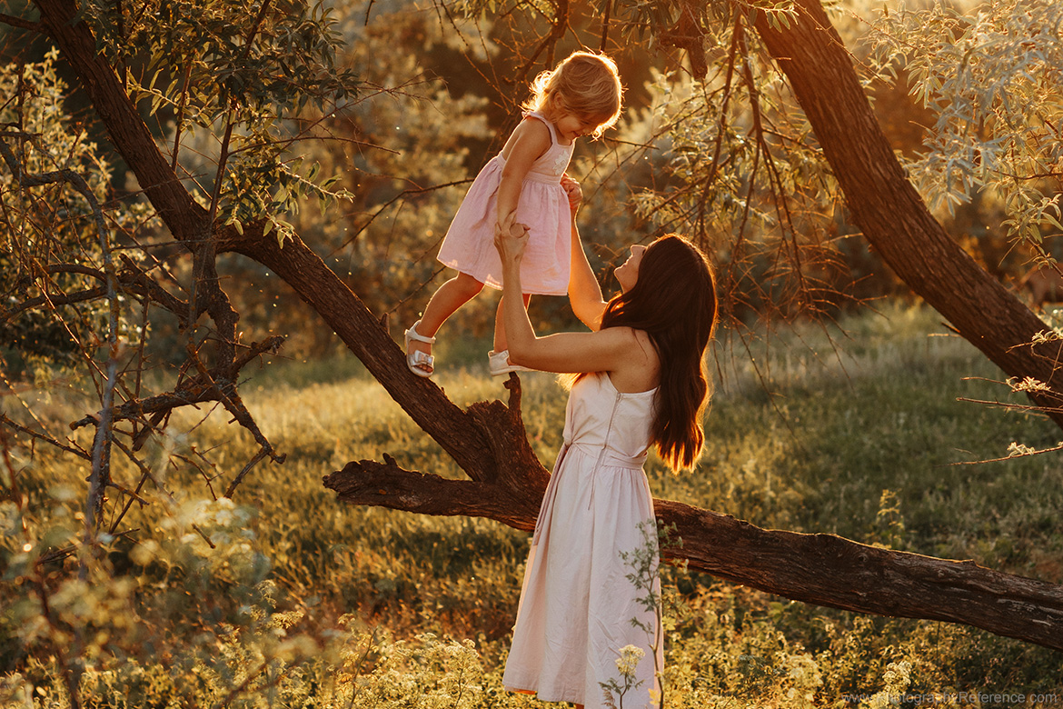 Family portrait photography girl child