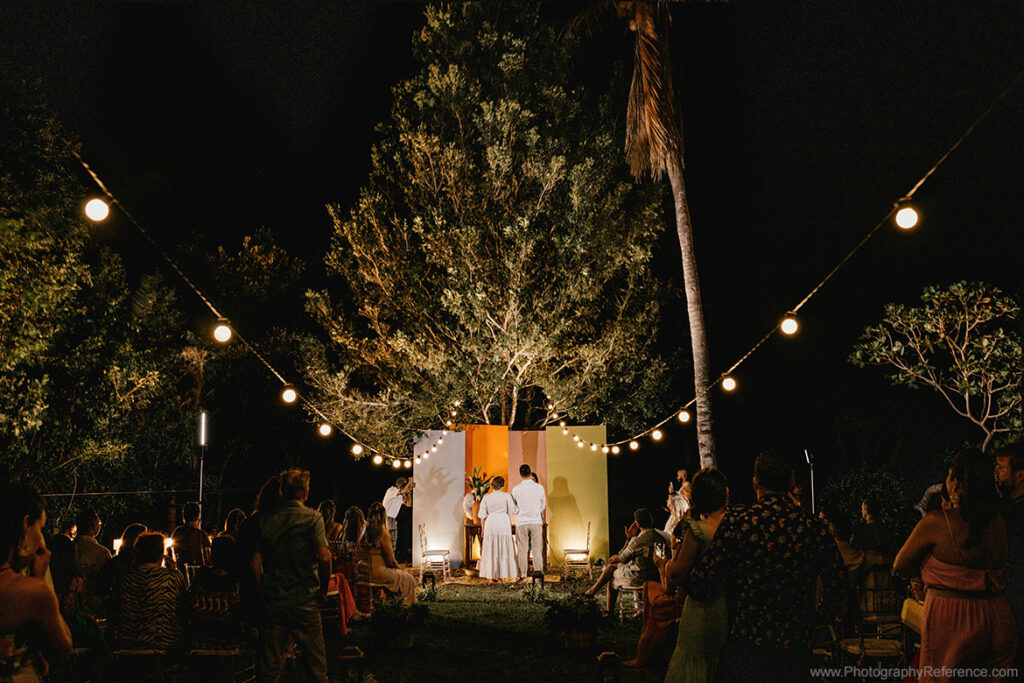 Wedding photography backyard wedding